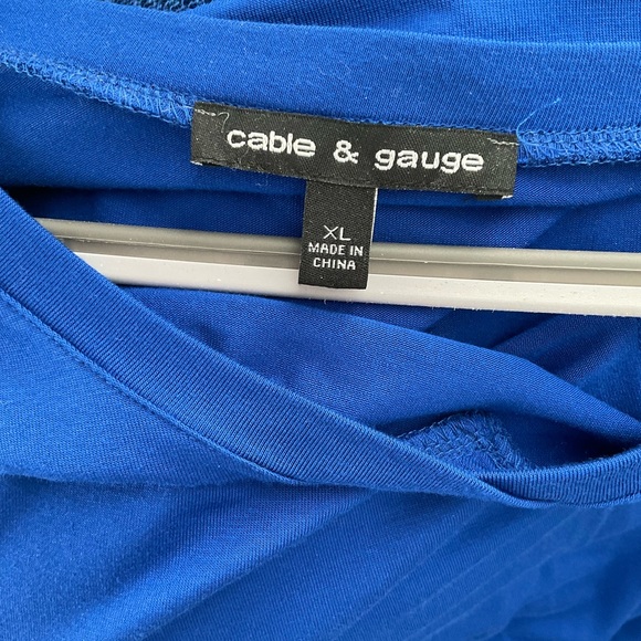 Cable & Gauge tee - Picture 2 of 4